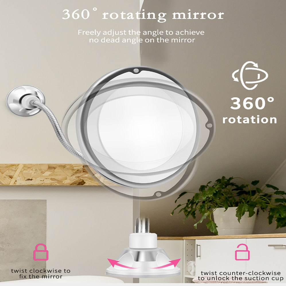 Makeup Mirror w/LED backlight