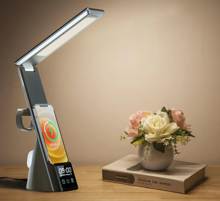 Desk Lamp w/Wireless Charger