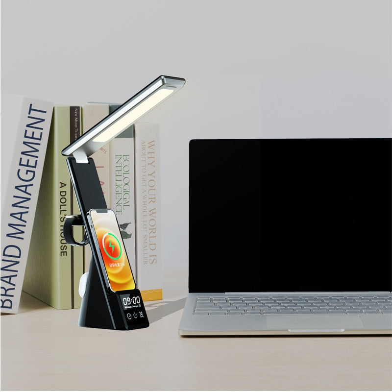 Desk Lamp w/Wireless Charger